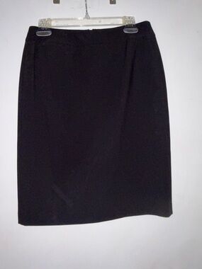 Calvin Klein Black Pencil Skirt - Sleek and Classic Office Staple